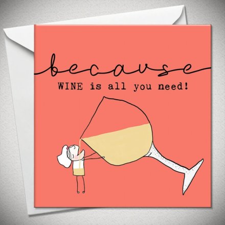 Card - Wine Is All You Need