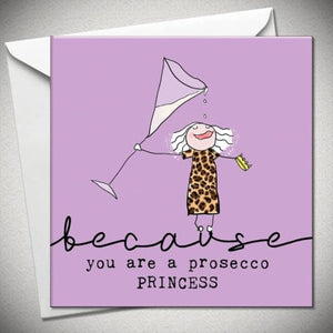 Card - Prosecco Princess