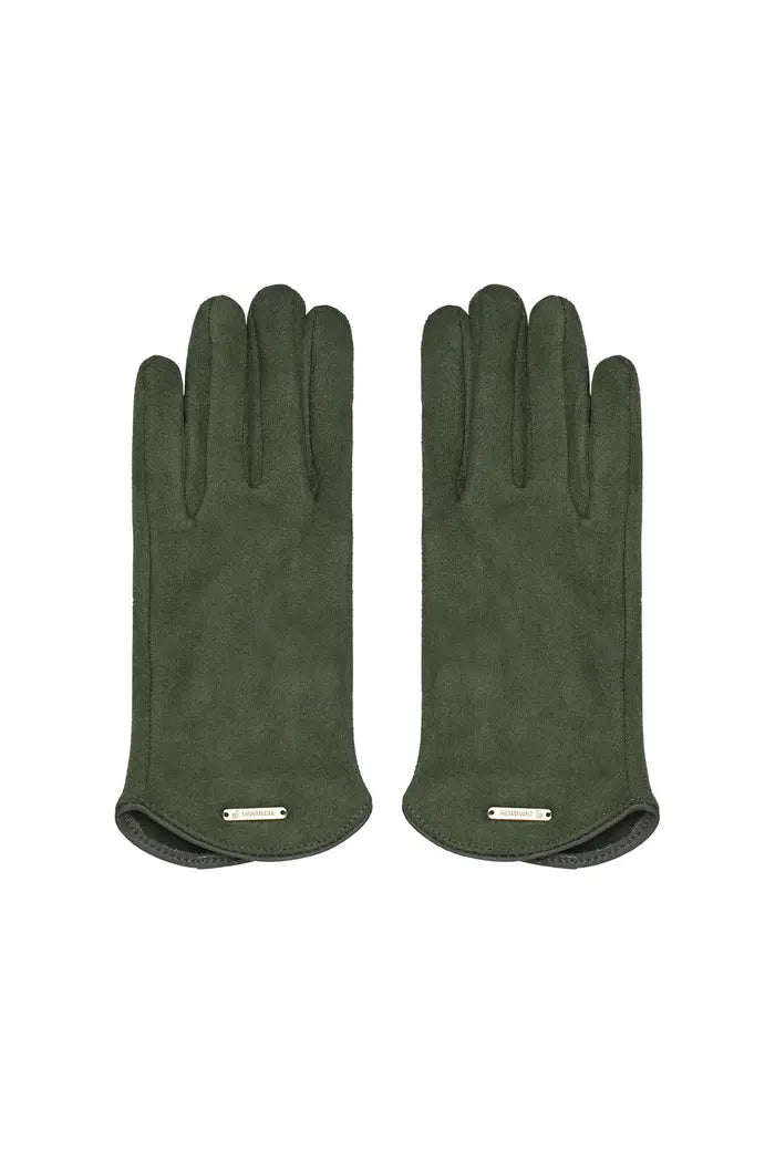 Olive Green Gloves