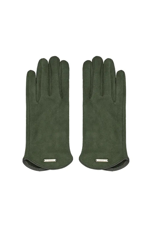 Olive Green Gloves