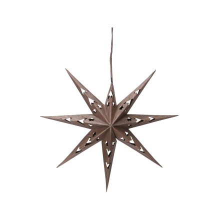 Cut Out Decorative Star, 20cm