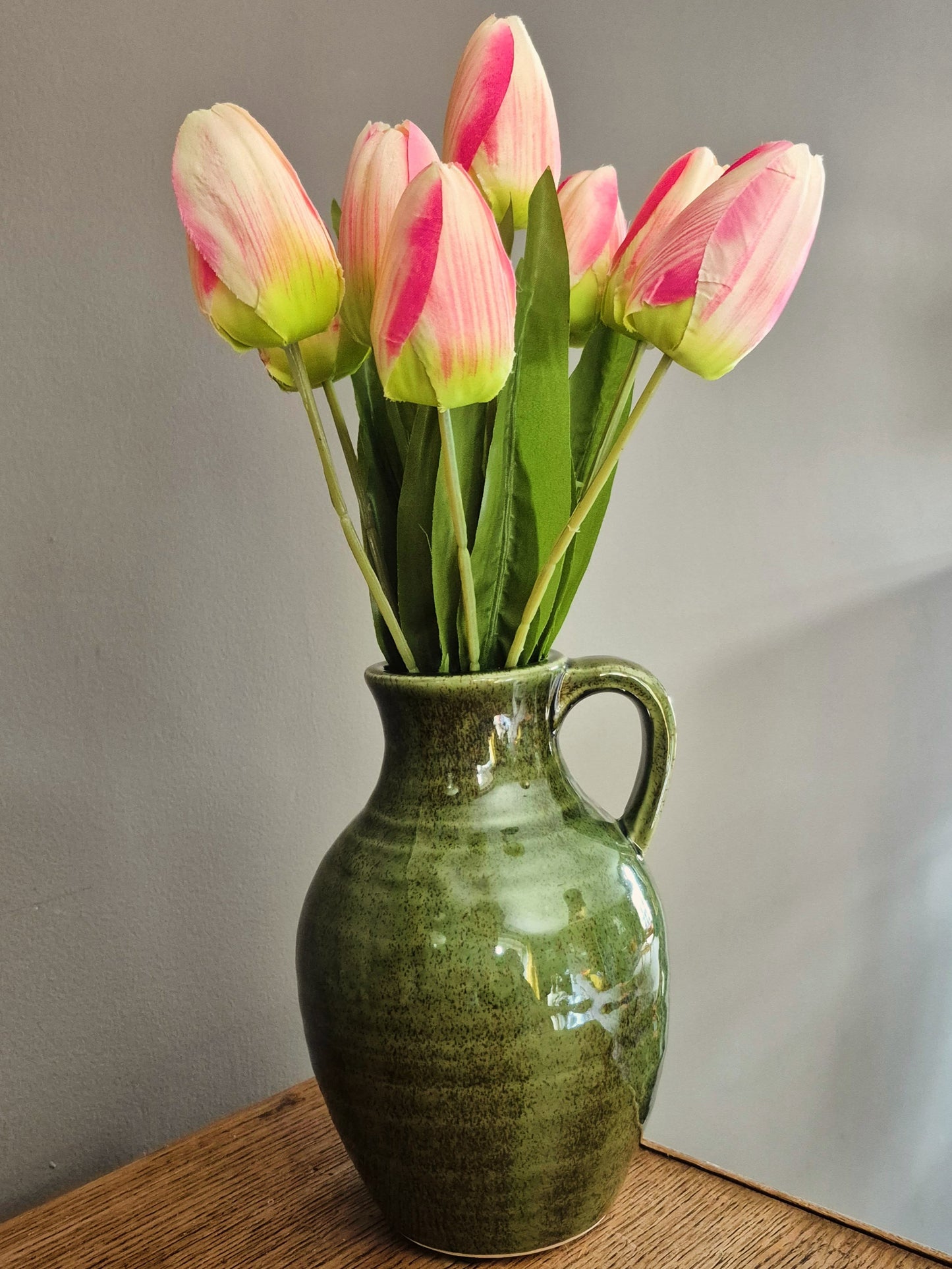Light Pink Tulip Bunch 36cm
