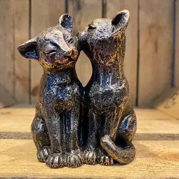 Miniature Cat Pair 10cm