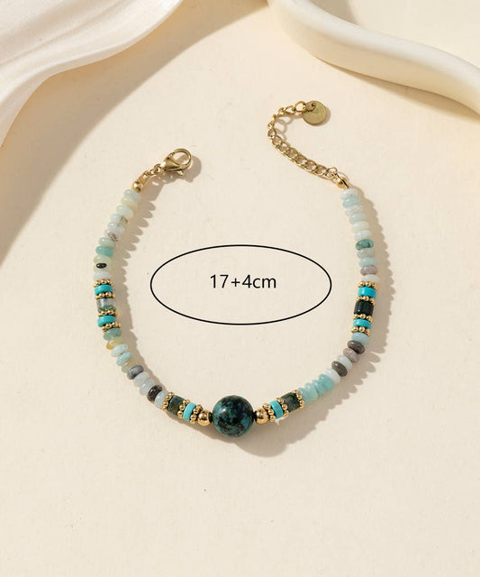 Green Natural Stone Bracelet