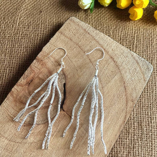 Lightweight Multi-Strand Wire Drop Earrings