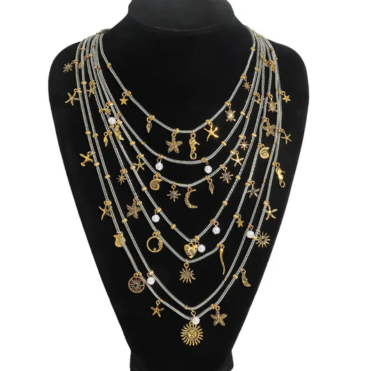 Sensational Layered Statement Necklace