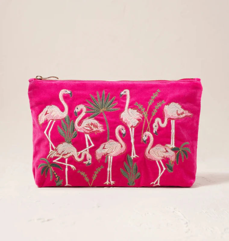 Flamingos Everyday Pouch