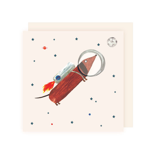 Charley Rabbit - Space Sausage Card