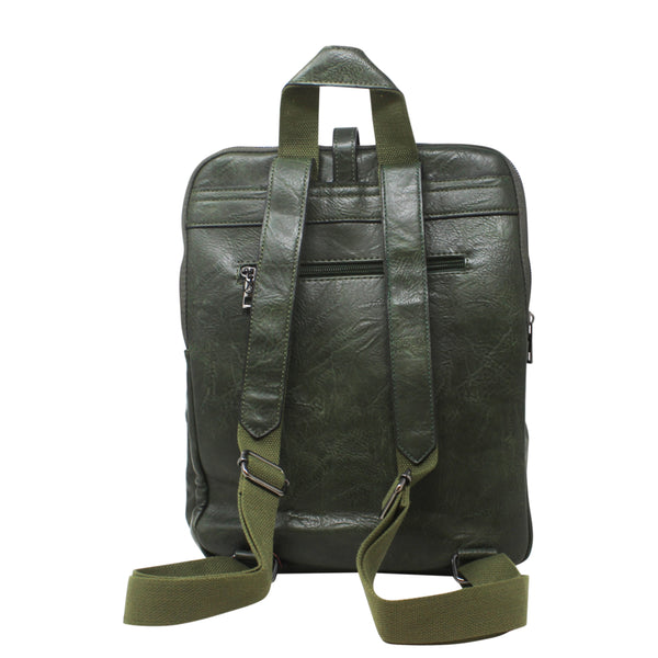 Unisex Dark Green Backpack