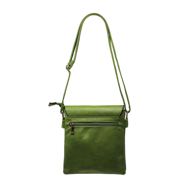 Moss Green Cross Body Bag