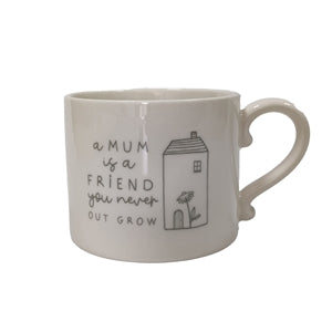 Moments Ceramic Mug - Mum is a Friend