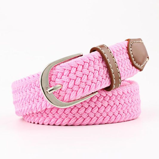 Elasticated Belt - Light Pink