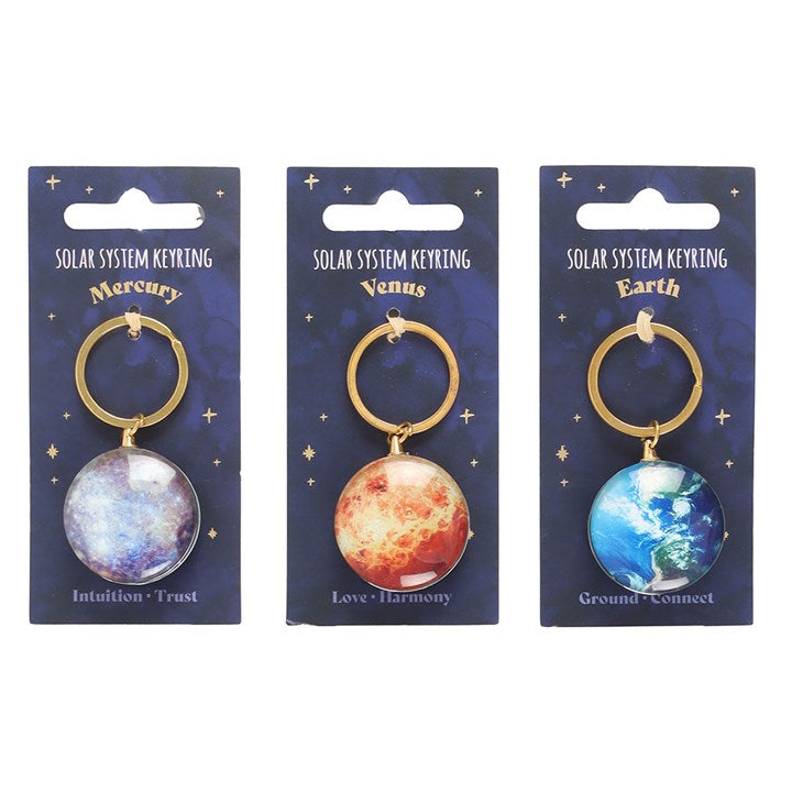 Solar System Keyrings