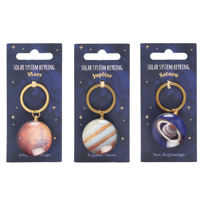 Solar System Keyrings