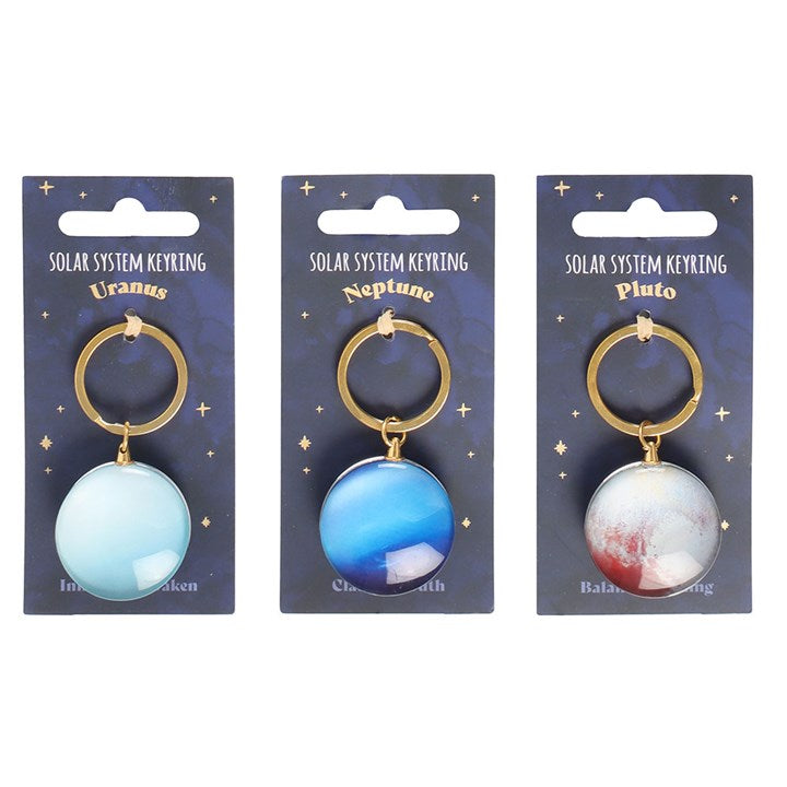 Solar System Keyrings