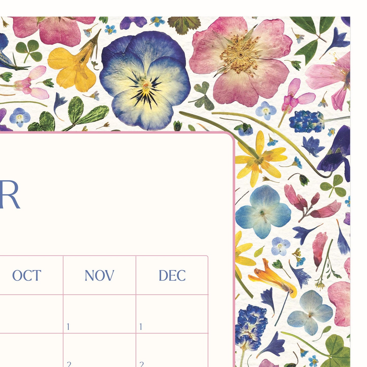 Dates to Remember Perpetual Wall Calendar, Natural