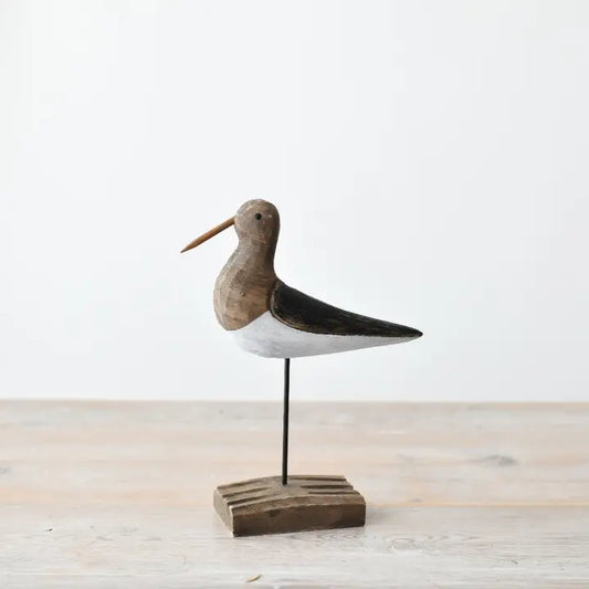 Wooden Bird On Base, 19cm