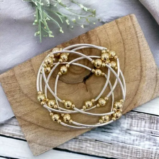 Multi-Strand Multi Colour Bracelet