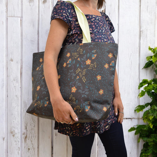 Weekend Bag Black Floral