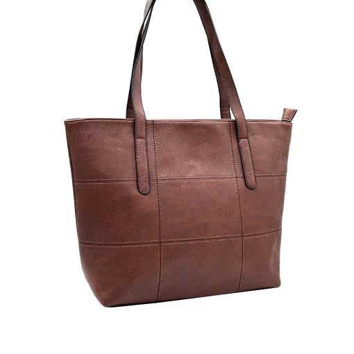 Dark Brown Tote Bag