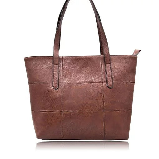 Dark Brown Tote Bag