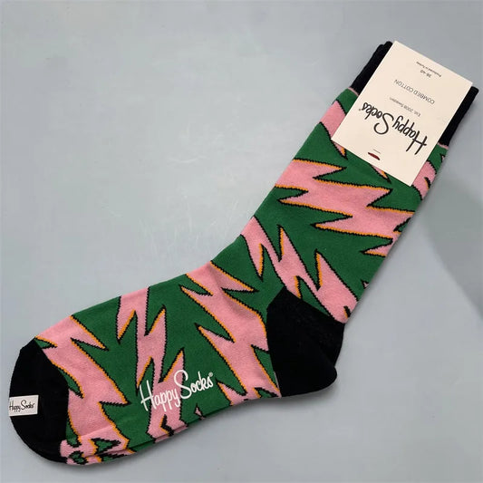 Green & Pink Socks