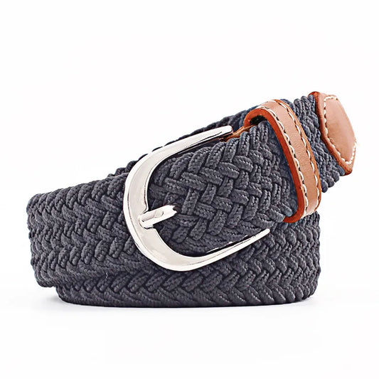 Elasticated Belt - Dark Grey
