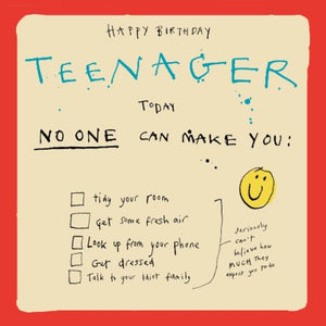 Card - Teenager